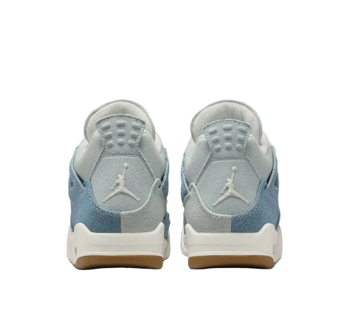 Jean Jordan 4 Retro TEX  bleu  usé en taille 41
