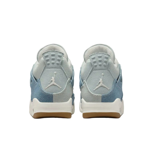 Jean Jordan 4 Retro TEX  bleu  usé en taille 41